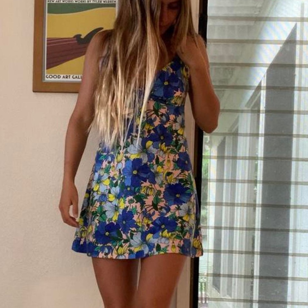 Top shop mini floral dress